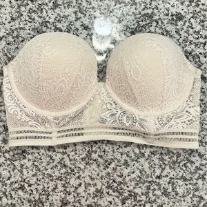 34D very sexy strapless bra
